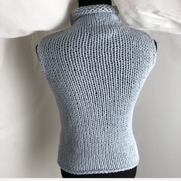 The Limited Handknit cowl neck sleeveless sweater - Picture 3 of 7